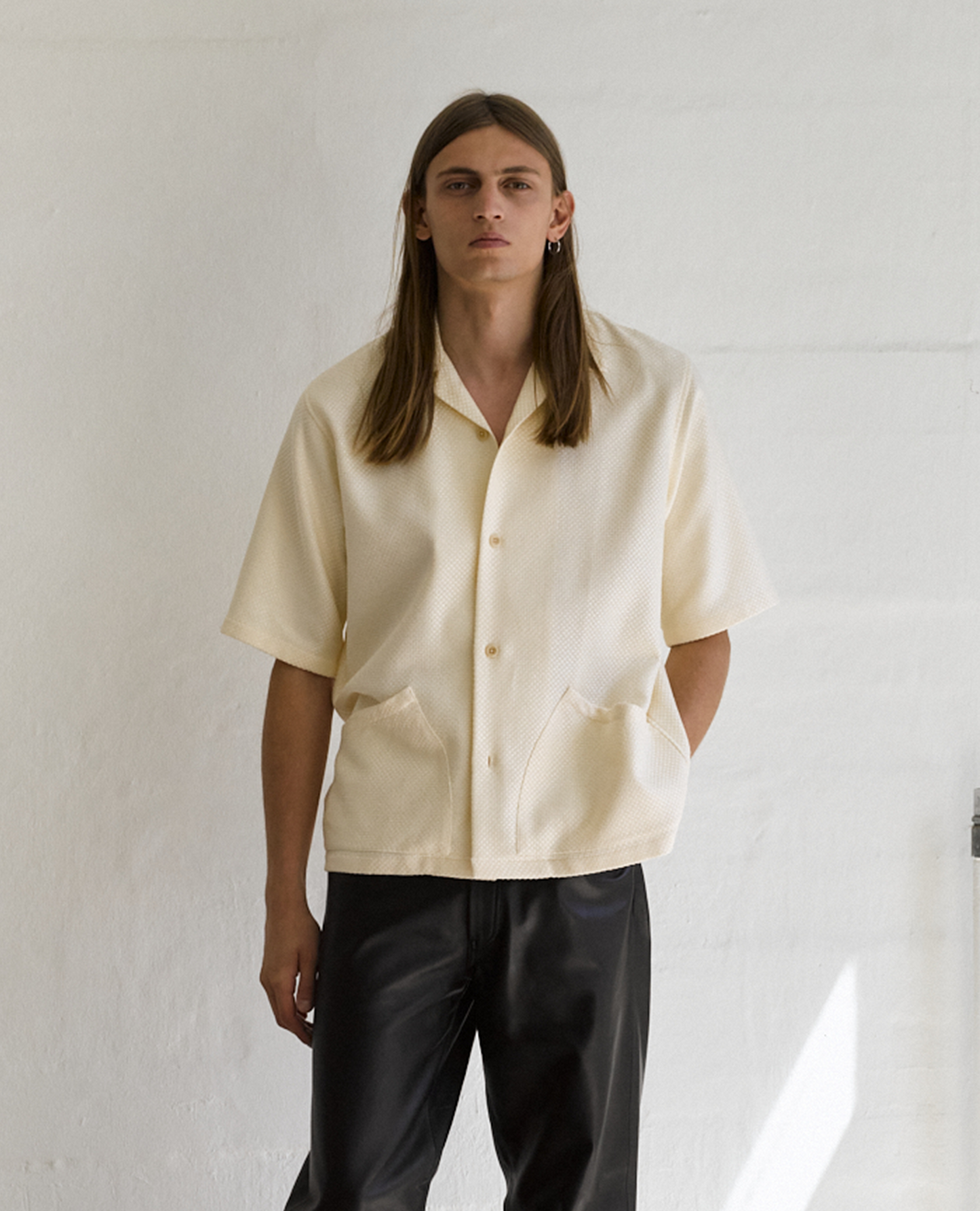 COCO SS SHIRT . OFF WHITE