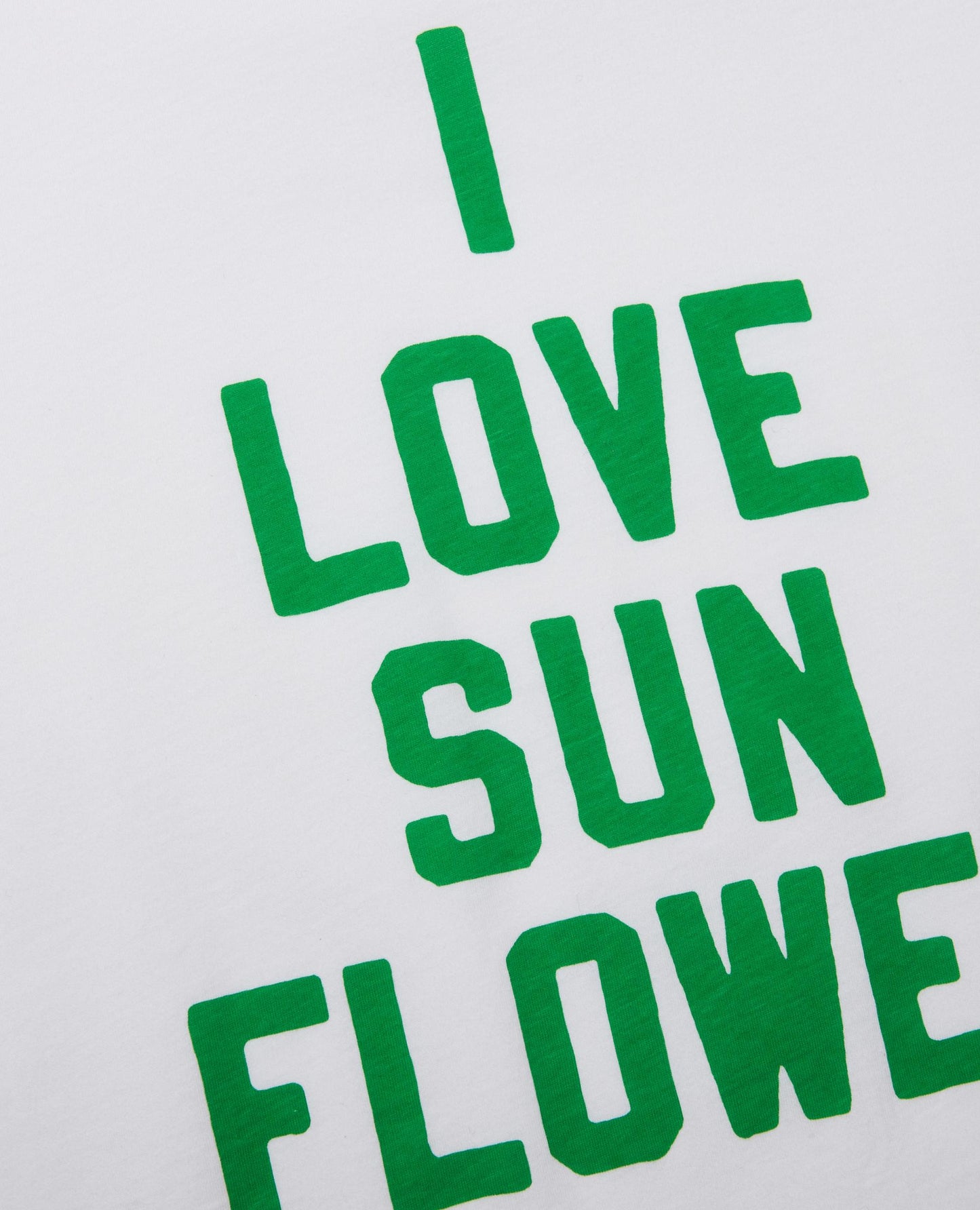 SPORT LOVE TEE . WHITE