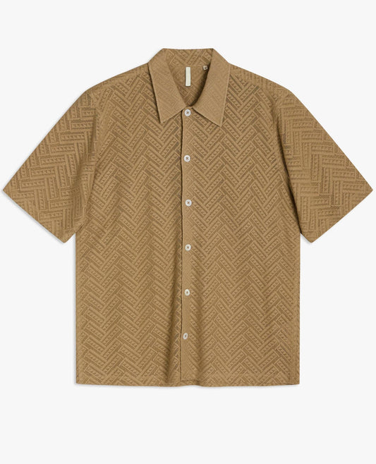 SPACEY SS SHIRT . KHAKI