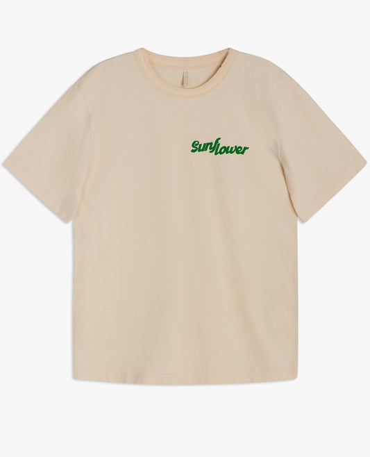 MASTER LOGO TEE . OFF WHITE