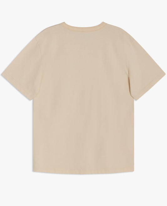 MASTER LOGO TEE . OFF WHITE