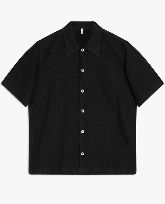 SPACEY SS SHIRT . BLACK