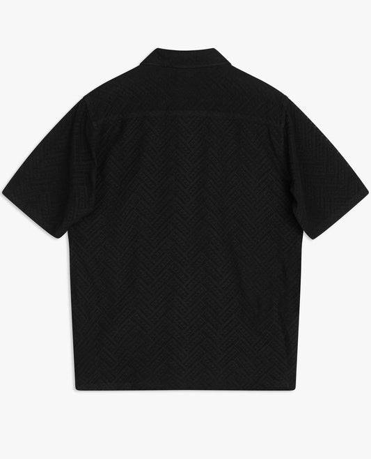 SPACEY SS SHIRT . BLACK