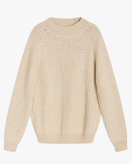 TAPE SWEATER . OFF WHITE